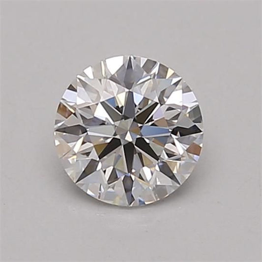 0.51 Carat ROUND D VVS2 EXCELLENT Lab Diamond