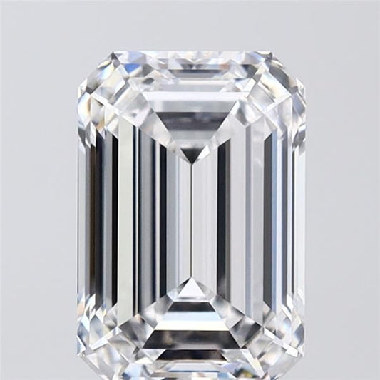 2.28 Carat EMERALD E VVS2 EXCELLENT Lab Diamond