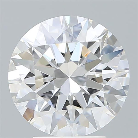 3.54 Carat ROUND D VVS2 IDEAL Lab Diamond