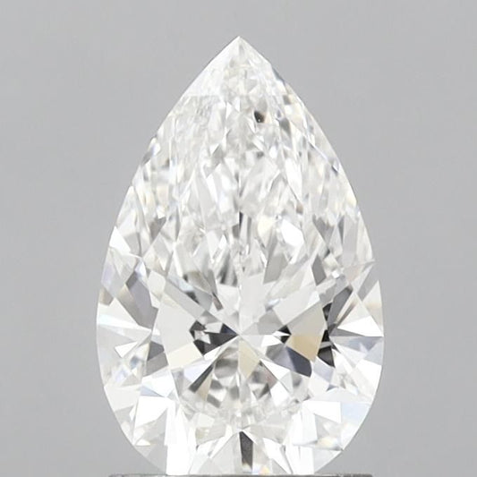 1.5 Carat PEAR E VVS2 EXCELLENT Lab Diamond