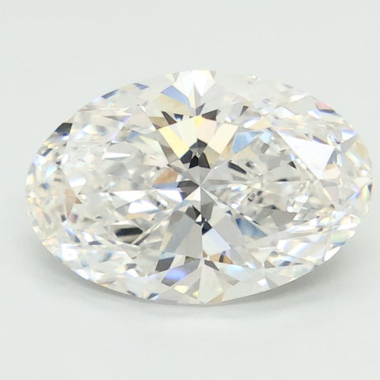 3.04 Carat OVAL E VVS2 EXCELLENT Lab Diamond