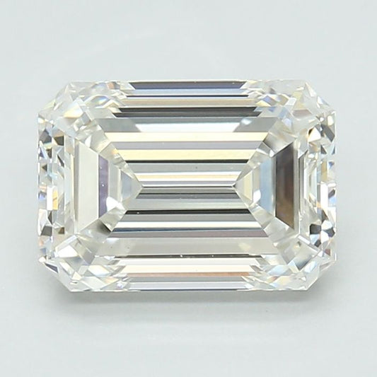 2.05 Carat EMERALD G VVS2 EXCELLENT Lab Diamond