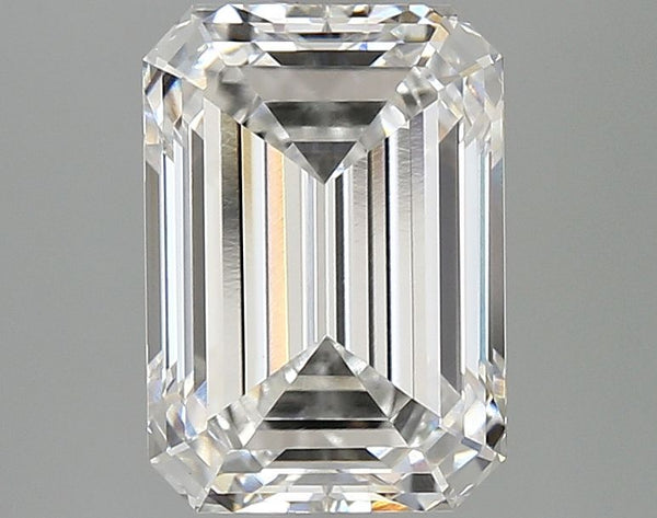 3.07 Carat EMERALD E VVS2 EXCELLENT Lab Diamond