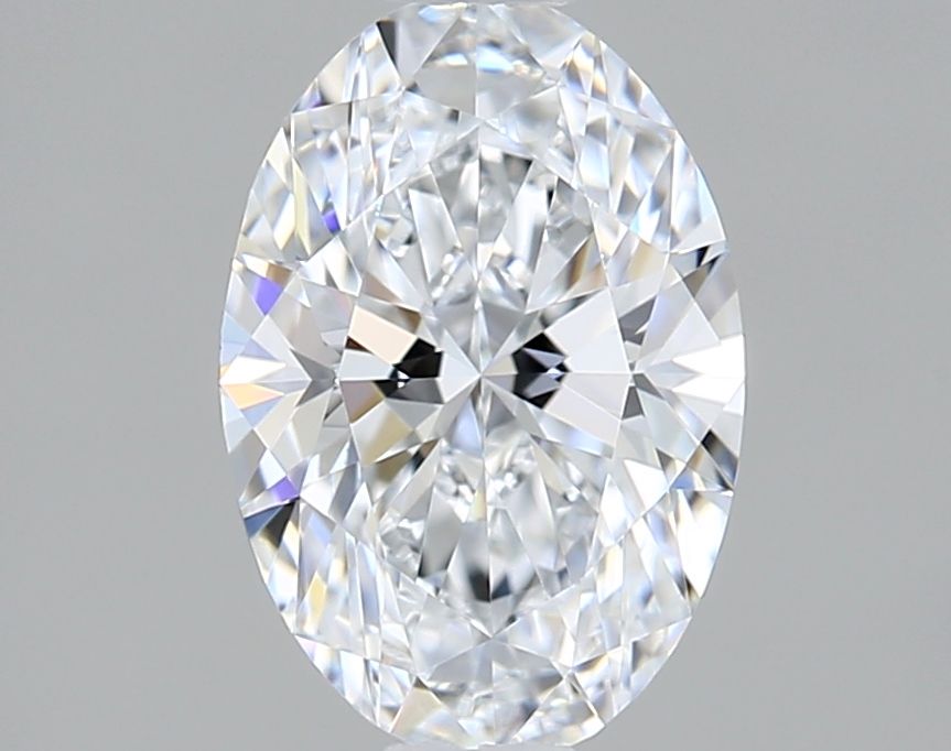 0.83 Carat OVAL E IF EXCELLENT Lab Diamond
