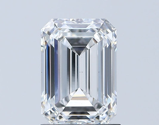 1.53 Carat EMERALD D VS1 EXCELLENT Lab Diamond