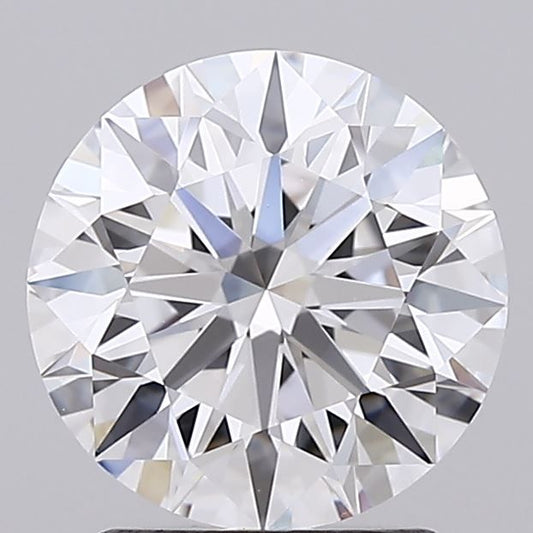 2.01 Carat ROUND D VVS1 EXCELLENT Lab Diamond