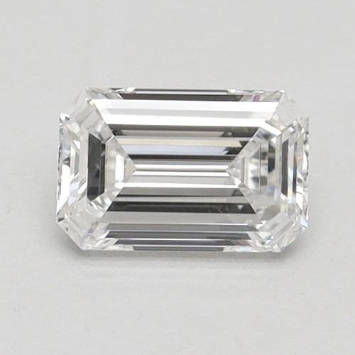 0.82 Carat EMERALD F VS1 EXCELLENT Lab Diamond