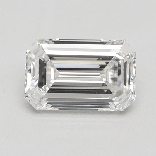 0.82 Carat EMERALD F VS1 EXCELLENT Lab Diamond