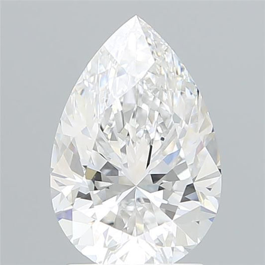 2.17 Carat PEAR E VVS2 EXCELLENT Lab Diamond