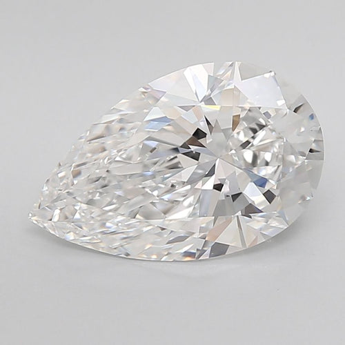 3.04 Carat PEAR D VVS1 EXCELLENT Lab Diamond
