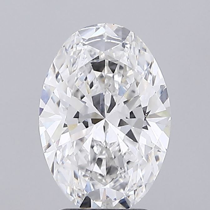 2.5 Carat OVAL E VVS2 EXCELLENT Lab Diamond