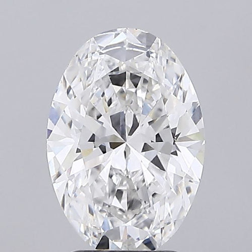 2.5 Carat OVAL E VVS2 EXCELLENT Lab Diamond
