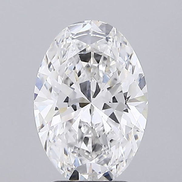 2.5 Carat OVAL E VVS2 EXCELLENT Lab Diamond