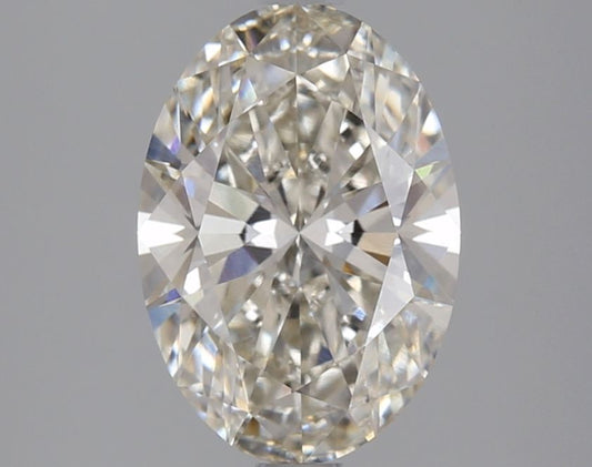 2.35 Carat OVAL H VVS2 EXCELLENT Lab Diamond
