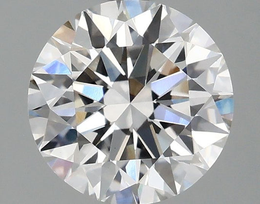 1.97 Carat ROUND F VVS2 EXCELLENT Lab Diamond