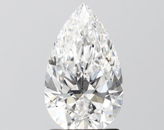 2.34 Carat PEAR E VVS2 EXCELLENT Lab Diamond