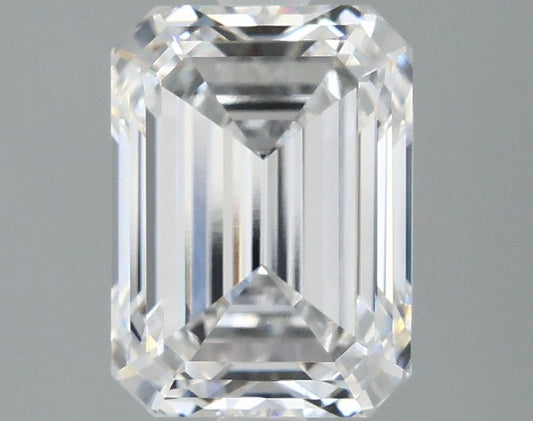 2.98 Carat EMERALD E VVS2 EXCELLENT Lab Diamond