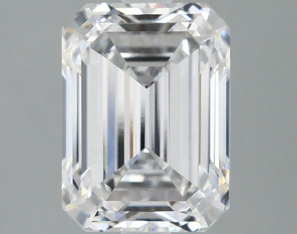 2.98 Carat EMERALD E VVS2 EXCELLENT Lab Diamond