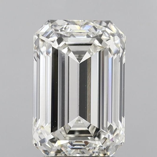 2.5 Carat EMERALD G VS1 EXCELLENT Lab Diamond