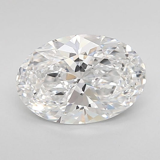 1.59 Carat OVAL D VVS1 EXCELLENT Lab Diamond