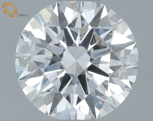 0.7 Carat ROUND D VVS1 EXCELLENT Lab Diamond