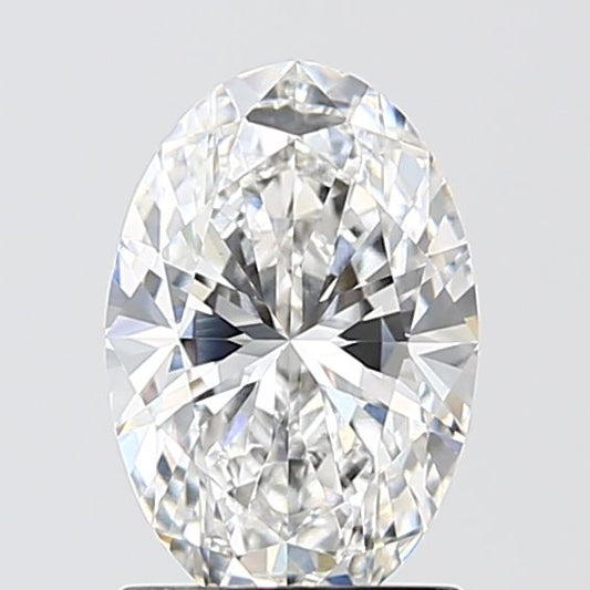 1.53 Carat OVAL D VVS2 EXCELLENT Lab Diamond