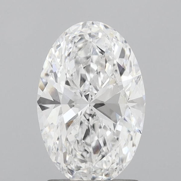 1.5 Carat OVAL D VS1 EXCELLENT Lab Diamond