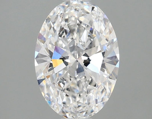 1.52 Carat OVAL D VVS2 EXCELLENT Lab Diamond