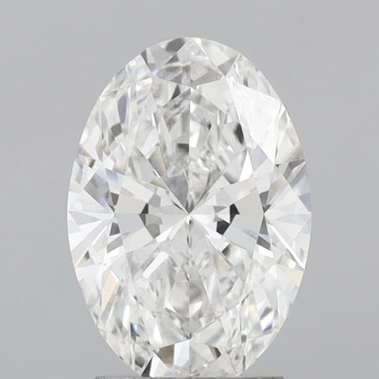 2.53 Carat OVAL E VVS2 EXCELLENT Lab Diamond