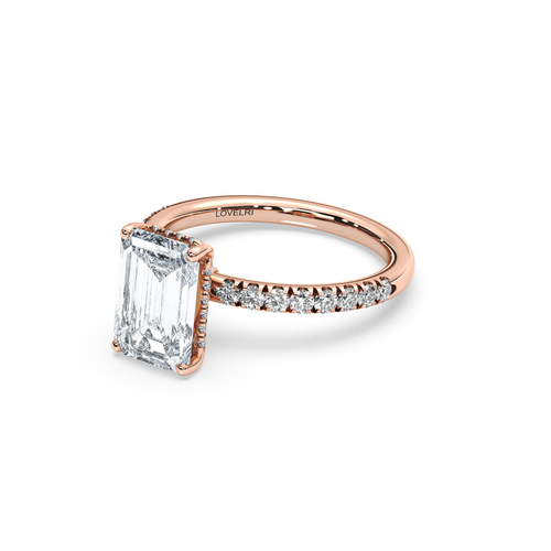 Capri Ring - Lovelri Lab Diamond & Moissanite Engagement Rings