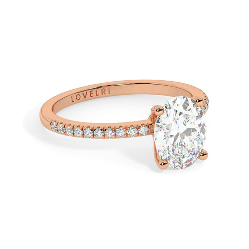 Singapore Ring - Lovelri Lab Diamond & Moissanite Engagement Rings