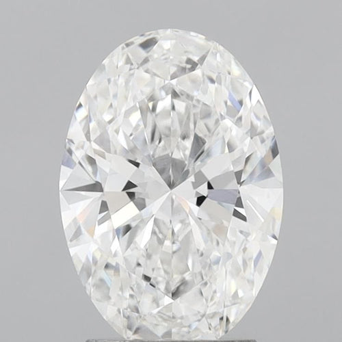 2.58 Carat OVAL E VVS2 EXCELLENT Lab Diamond