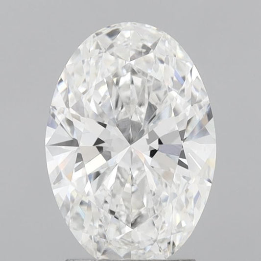 2.58 Carat OVAL E VVS2 EXCELLENT Lab Diamond