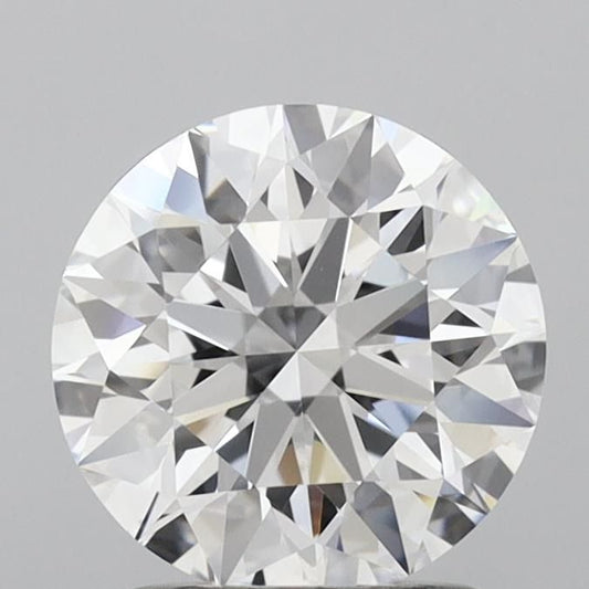 1.71 Carat ROUND D IF EXCELLENT Lab Diamond