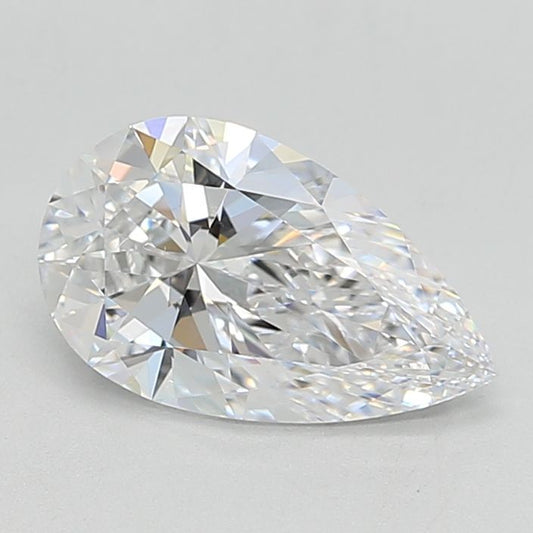 1.56 Carat PEAR D VVS1 EXCELLENT Lab Diamond