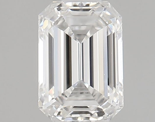0.5 Carat EMERALD E VVS2 EXCELLENT Lab Diamond