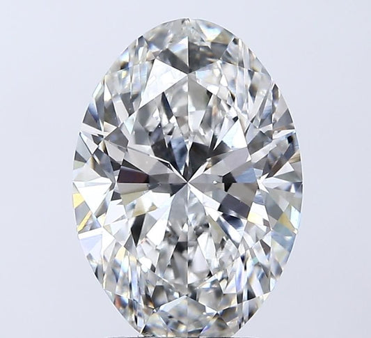 3 Carat OVAL E VS1 EXCELLENT Lab Diamond