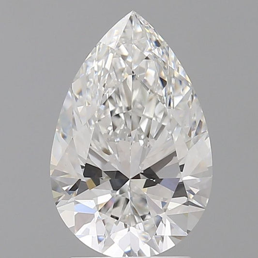 2.5 Carat PEAR E VS2 EXCELLENT Lab Diamond