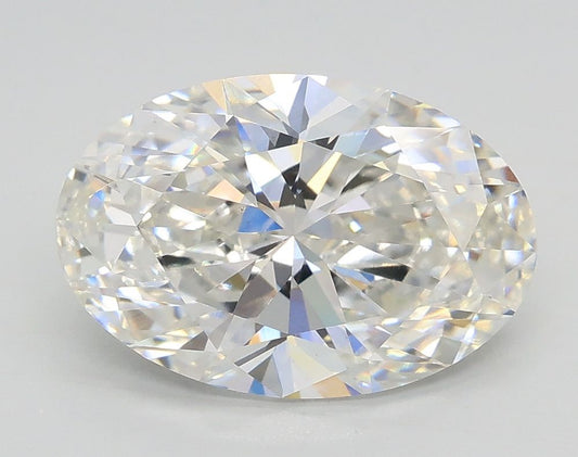 2.5 Carat OVAL G VS2 EXCELLENT Lab Diamond