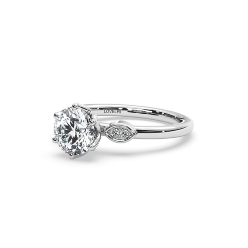 Amsterdam Ring - Lovelri Lab Diamond & Moissanite Engagement Rings