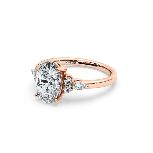 Edmonton Ring - Lovelri Lab Diamond & Moissanite Engagement Rings