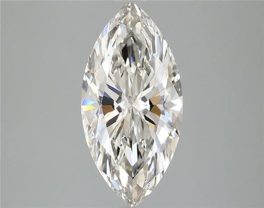 3.02 Carat MARQUISE H VVS1 EXCELLENT Lab Diamond