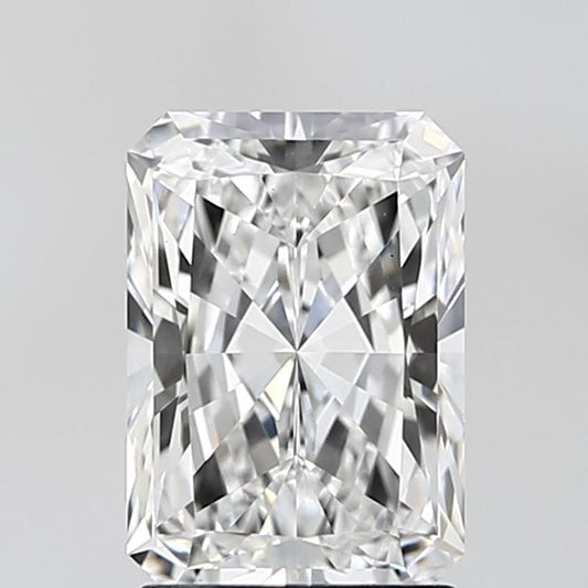 2.18 Carat RADIANT D VVS2 EXCELLENT Lab Diamond