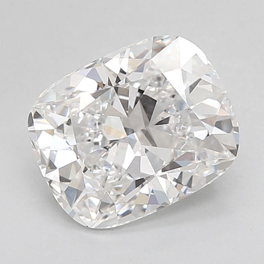 2.52 Carat CUSHION BRILLIANT D VVS1 EXCELLENT Lab Diamond