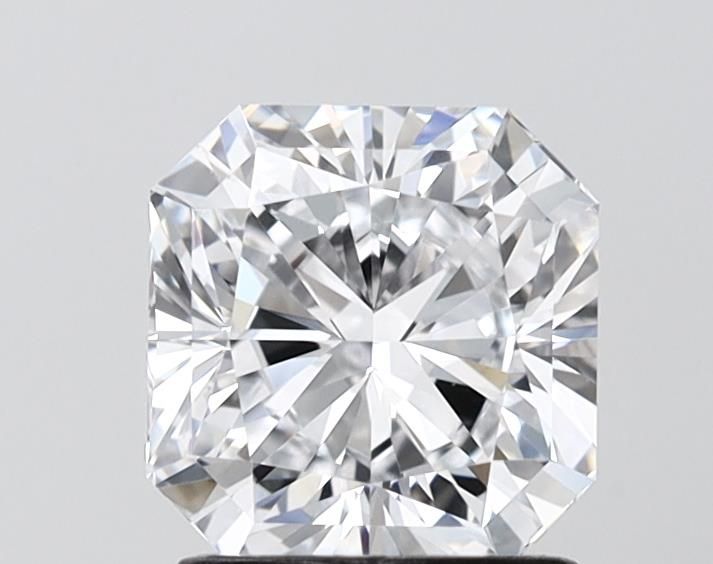 1.65 Carat SQUARE RADIANT E VVS1 EXCELLENT Lab Diamond