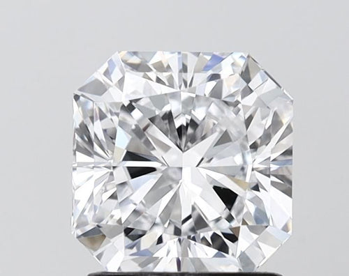 1.65 Carat SQUARE RADIANT E VVS1 EXCELLENT Lab Diamond
