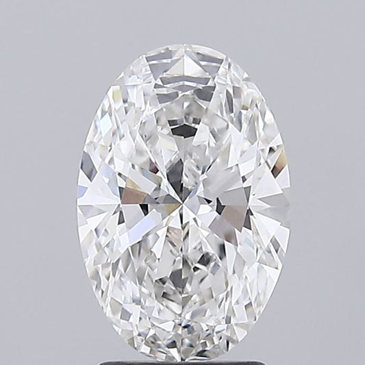 2.33 Carat OVAL F VVS2 EXCELLENT Lab Diamond
