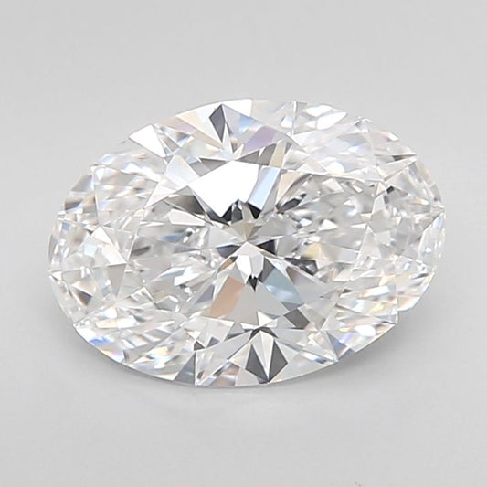 2.58 Carat OVAL D VVS1 EXCELLENT Lab Diamond