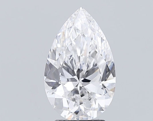 3.28 Carat PEAR E VS1 EXCELLENT Lab Diamond
