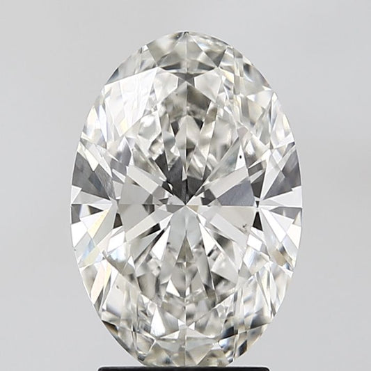 3.02 Carat OVAL H VS1 EXCELLENT Lab Diamond